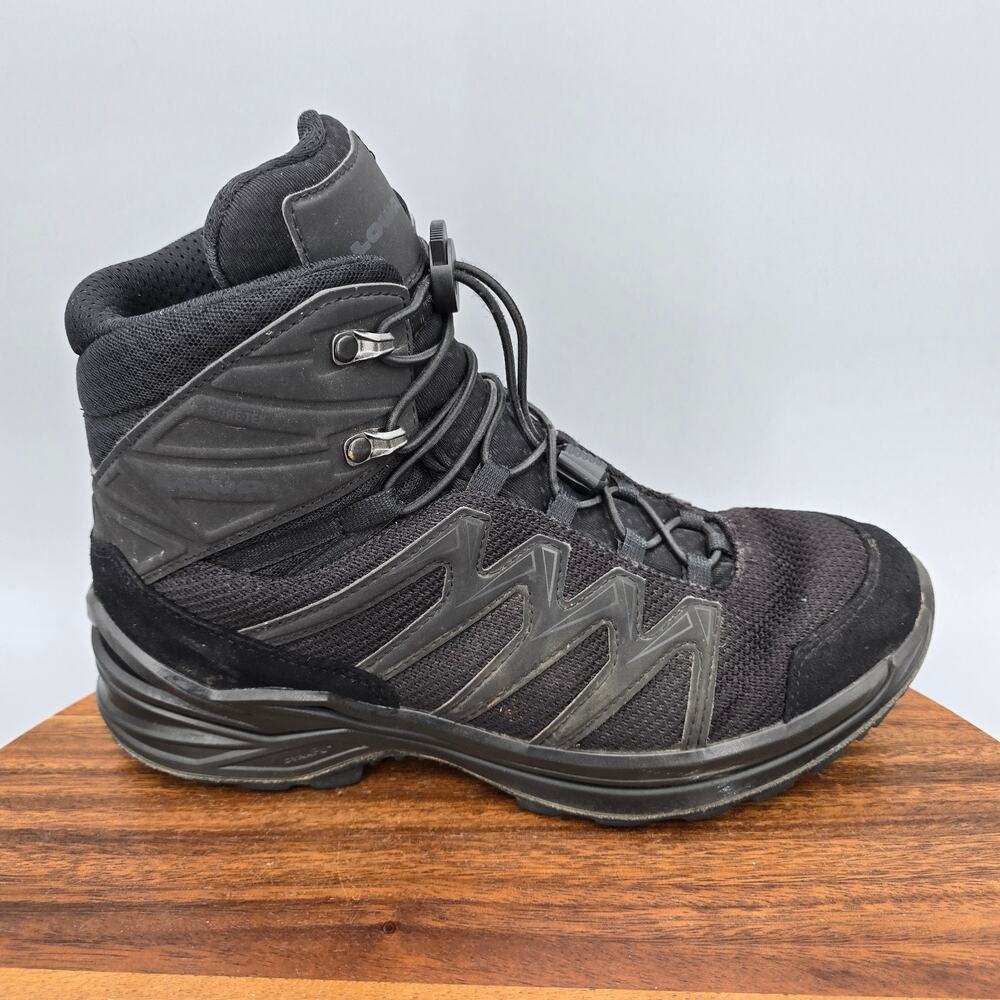 Lowa Innox Pro GTX Mid TF Boots Mens 9 Black Combat Outdoor Tactical Hiking